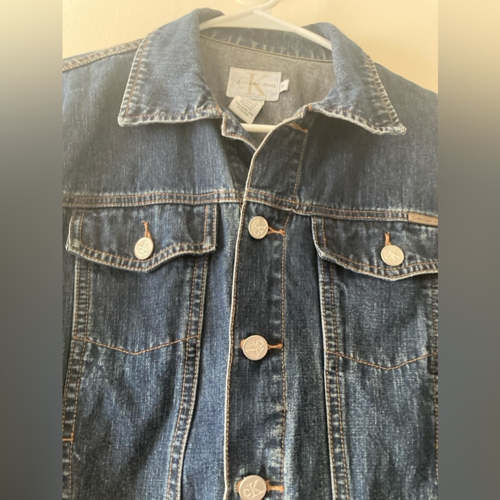 Calvin Klein Jeans Denim Jacket, size M. - Picture 2 of 11